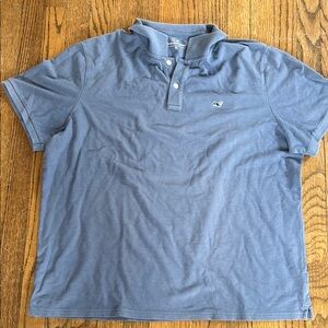 Vineyard Vines Men's Blue Polo Shirt Good used Condition